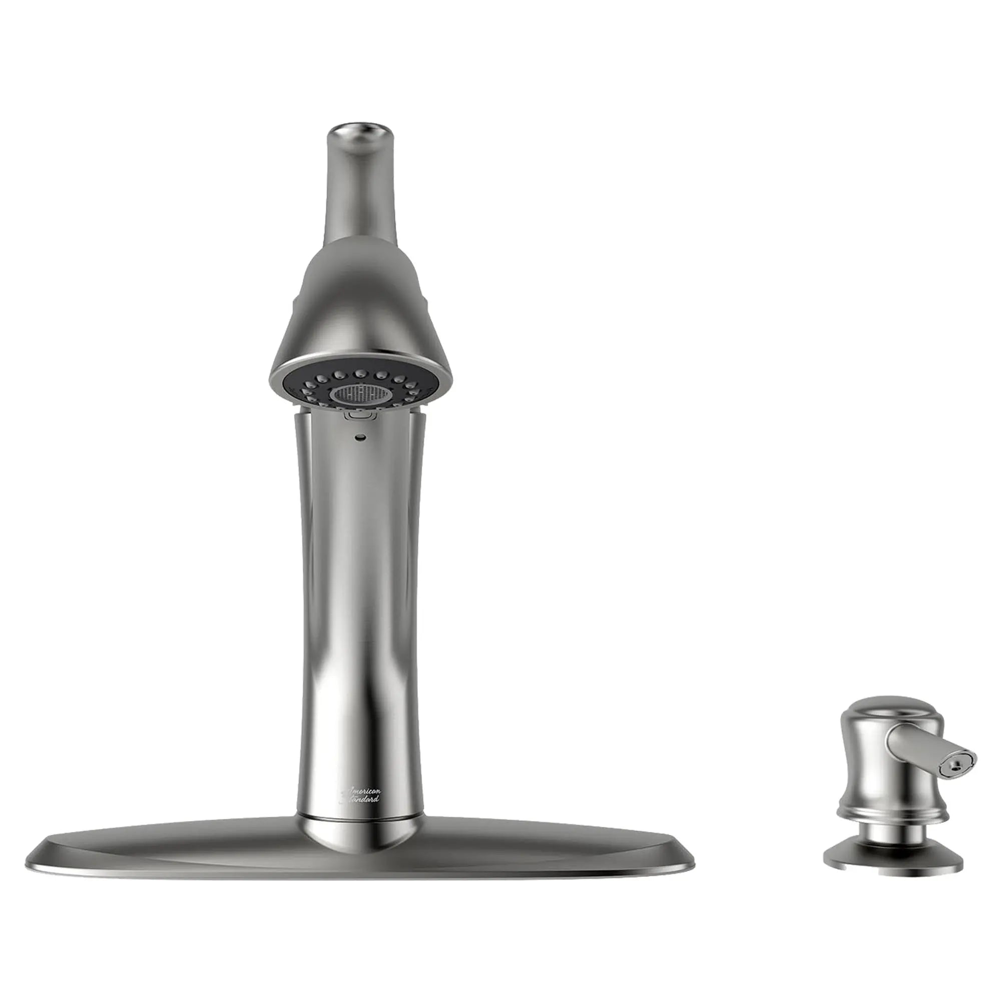Mesa 1-Handle Pull-Out Kitchen Faucet with Soap Dispenser — thumbnail 3
